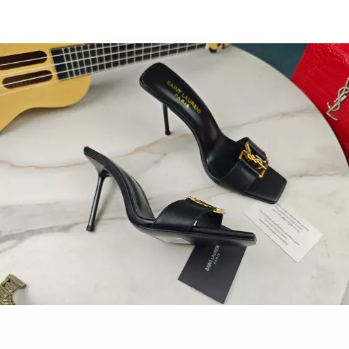 Wholesale Yves Saint Laurent YSL Slippers For Women #1341451 $100.00 USD, Wholesale Quality Replica Yves Saint Laurent YSL Slippers