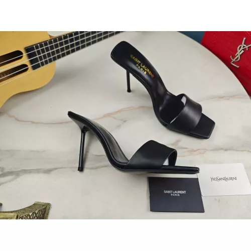 Wholesale Yves Saint Laurent YSL Slippers For Women #1341476 $98.00 USD, Wholesale Quality Replica Yves Saint Laurent YSL Slippers