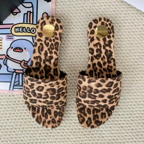 Wholesale Yves Saint Laurent YSL Slippers For Women #1341484 $85.00 USD, Wholesale Quality Replica Yves Saint Laurent YSL Slippers