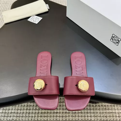 Wholesale LOEWE Slippers For Women #1341491 $85.00 USD, Wholesale Quality Replica LOEWE Slippers