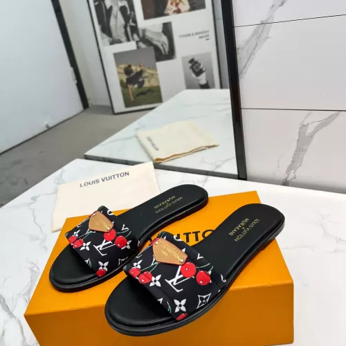 Wholesale Louis Vuitton Slippers For Women #1341495 $80.00 USD, Wholesale Quality Replica Louis Vuitton Slippers