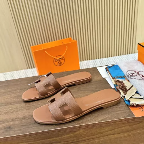 Wholesale Hermes Slippers For Women #1341637 $85.00 USD, Wholesale Quality Replica Hermes Slippers