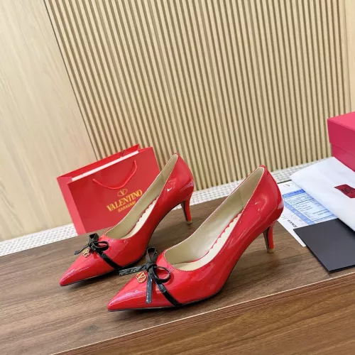 Wholesale Valentino High-Heeled Shoes For Women #1341640 $102.00 USD, Wholesale Quality Replica Valentino High-Heeled Shoes