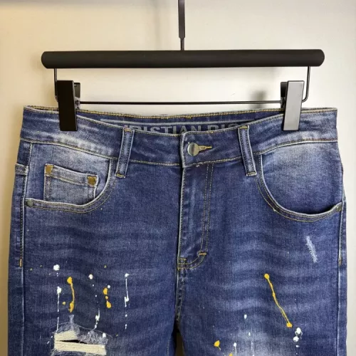 Replica Christian Dior Jeans For Men #1341671 $82.00 USD for Wholesale