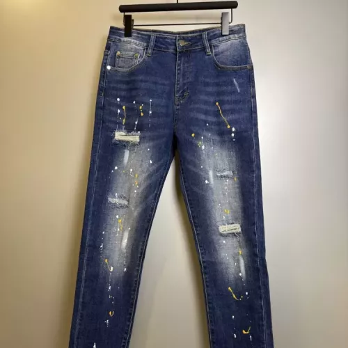 Replica Christian Dior Jeans For Men #1341671 $82.00 USD for Wholesale