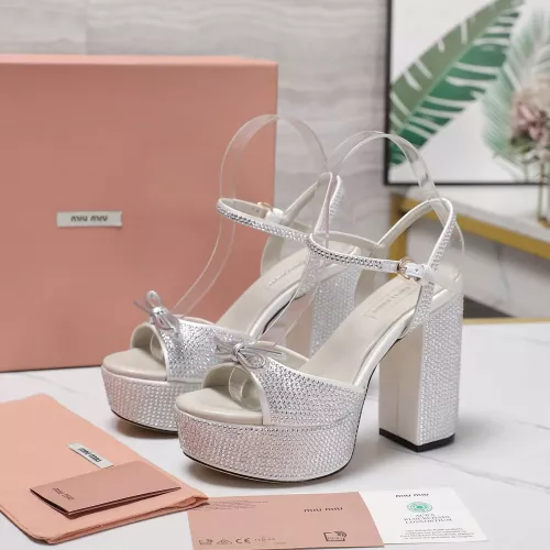 Wholesale MIU MIU Sandal For Women #1341673 $122.00 USD, Wholesale Quality Replica MIU MIU Sandal