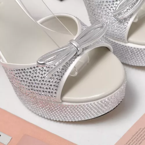 Replica MIU MIU Sandal For Women #1341673 $122.00 USD for Wholesale
