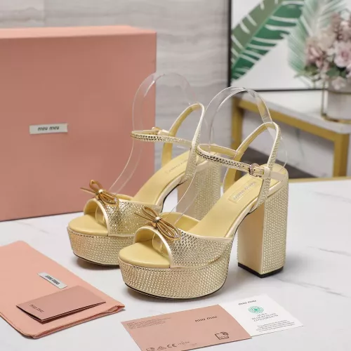 Wholesale MIU MIU Sandal For Women #1341674 $122.00 USD, Wholesale Quality Replica MIU MIU Sandal