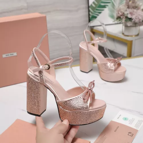 Replica MIU MIU Sandal For Women #1341676 $122.00 USD for Wholesale