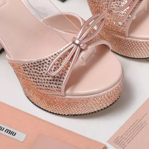 Replica MIU MIU Sandal For Women #1341676 $122.00 USD for Wholesale
