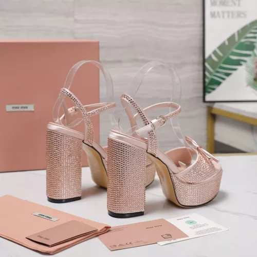 Replica MIU MIU Sandal For Women #1341676 $122.00 USD for Wholesale