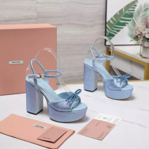 Replica MIU MIU Sandal For Women #1341678 $122.00 USD for Wholesale