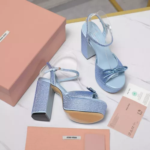Replica MIU MIU Sandal For Women #1341678 $122.00 USD for Wholesale