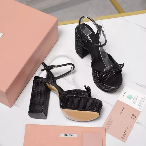 Replica MIU MIU Sandal For Women #1341680 $122.00 USD for Wholesale