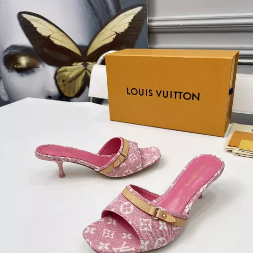 Wholesale Louis Vuitton Slippers For Women #1341703 $85.00 USD, Wholesale Quality Replica Louis Vuitton Slippers