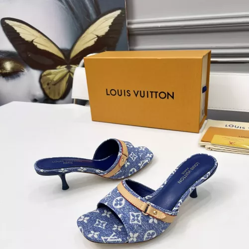 Wholesale Louis Vuitton Slippers For Women #1341707 $85.00 USD, Wholesale Quality Replica Louis Vuitton Slippers