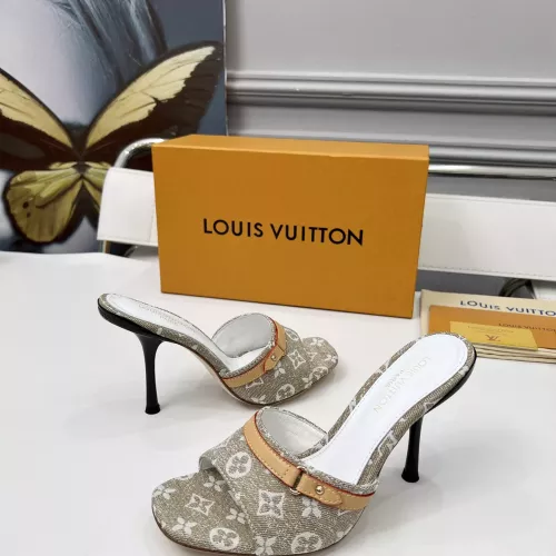 Wholesale Louis Vuitton Slippers For Women #1341717 $85.00 USD, Wholesale Quality Replica Louis Vuitton Slippers