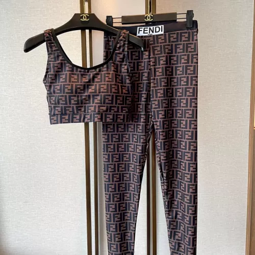 Wholesale Fendi Tracksuits Sleeveless For Women #1341779 $40.00 USD, Wholesale Quality Replica Fendi Tracksuits