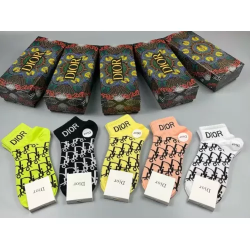 Wholesale Christian Dior Socks For Women #1341807 $25.00 USD, Wholesale Quality Replica Christian Dior Socks