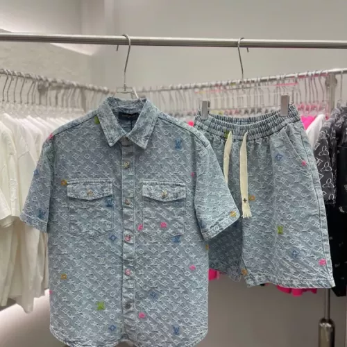 Wholesale Louis Vuitton LV Tracksuits Short Sleeved For Unisex #1341881 $150.00 USD, Wholesale Quality Replica Louis Vuitton LV Tracksuits