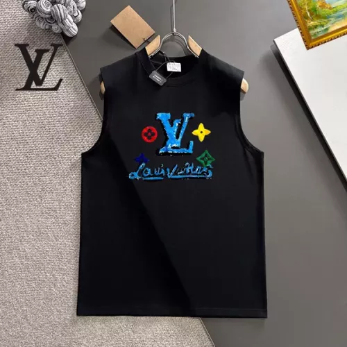 Wholesale Louis Vuitton LV T-Shirts Sleeveless For Unisex #1341970 $25.00 USD, Wholesale Quality Replica Louis Vuitton LV T-Shirts