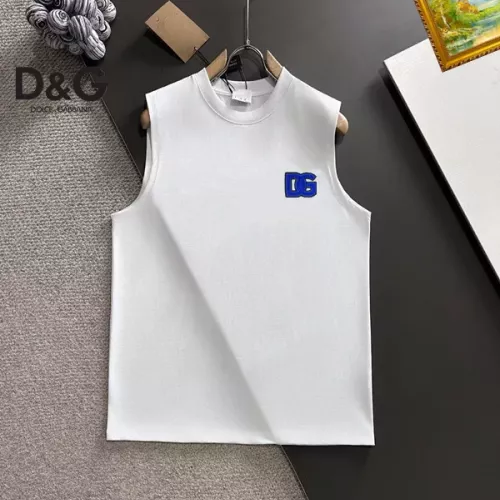 Wholesale Dolce &amp; Gabbana D&amp;G T-Shirts Sleeveless For Unisex #1341971 $25.00 USD, Wholesale Quality Replica Dolce &amp; Gabbana D&amp;G T-Shirts