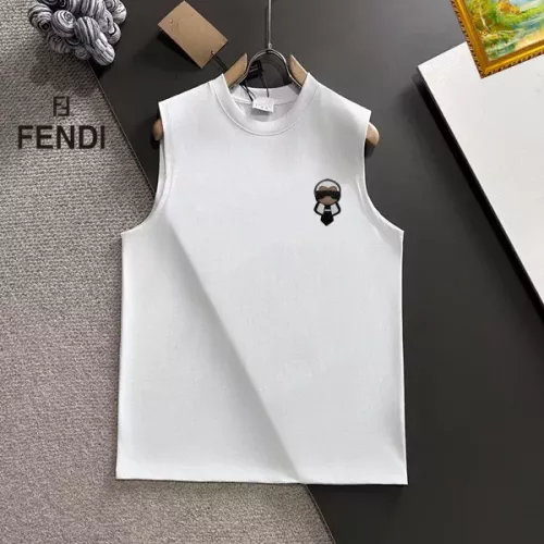 Wholesale Fendi T-Shirts Sleeveless For Unisex #1341975 $25.00 USD, Wholesale Quality Replica Fendi T-Shirts