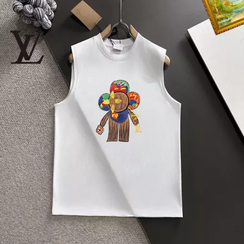 Wholesale Louis Vuitton LV T-Shirts Sleeveless For Unisex #1341977 $25.00 USD, Wholesale Quality Replica Louis Vuitton LV T-Shirts