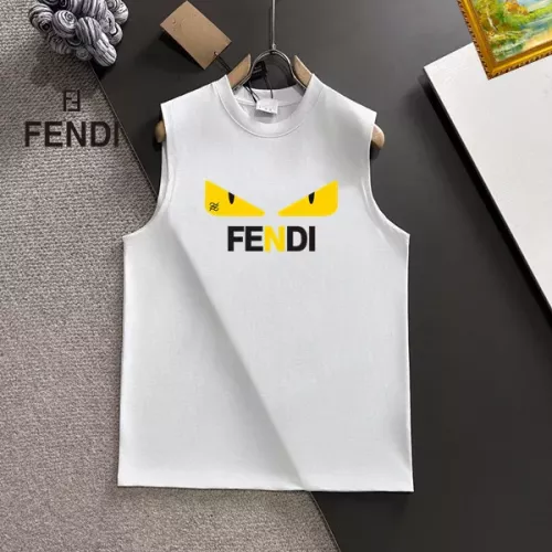 Wholesale Fendi T-Shirts Sleeveless For Unisex #1341983 $25.00 USD, Wholesale Quality Replica Fendi T-Shirts