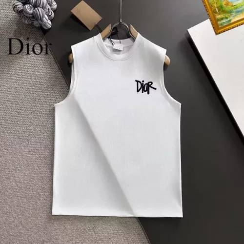 Wholesale Christian Dior T-Shirts Sleeveless For Unisex #1342012 $25.00 USD, Wholesale Quality Replica Christian Dior T-Shirts