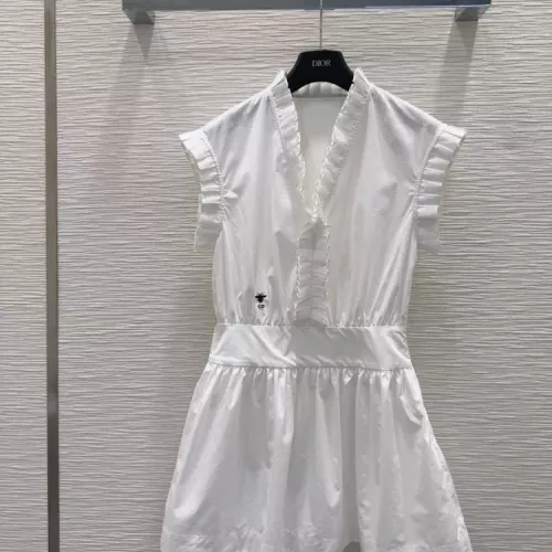 Wholesale Christian Dior Dresses Short Sleeved For Women #1342017 $92.00 USD, Wholesale Quality Replica Christian Dior Dresses