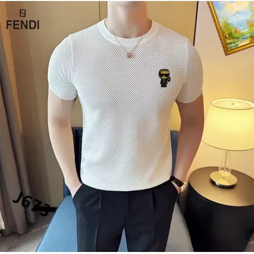 Wholesale Fendi T-Shirts Short Sleeved For Men #1342043 $42.00 USD, Wholesale Quality Replica Fendi T-Shirts