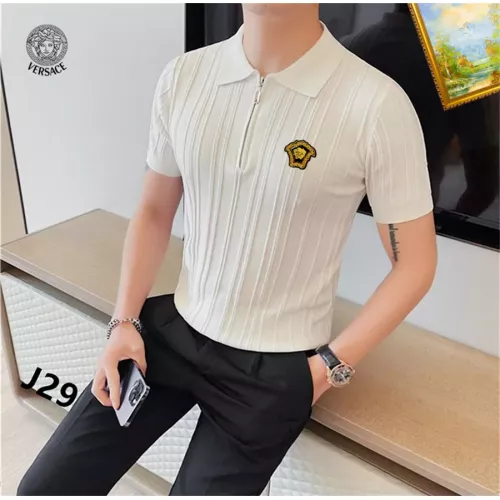 Wholesale Versace T-Shirts Short Sleeved For Men #1342072 $42.00 USD, Wholesale Quality Replica Versace T-Shirts