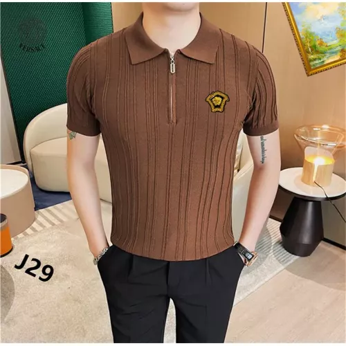 Wholesale Versace T-Shirts Short Sleeved For Men #1342073 $42.00 USD, Wholesale Quality Replica Versace T-Shirts