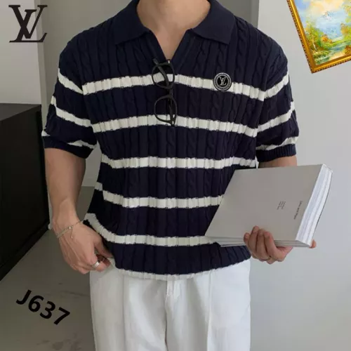 Wholesale Louis Vuitton LV T-Shirts Short Sleeved For Men #1342081 $42.00 USD, Wholesale Quality Replica Louis Vuitton LV T-Shirts