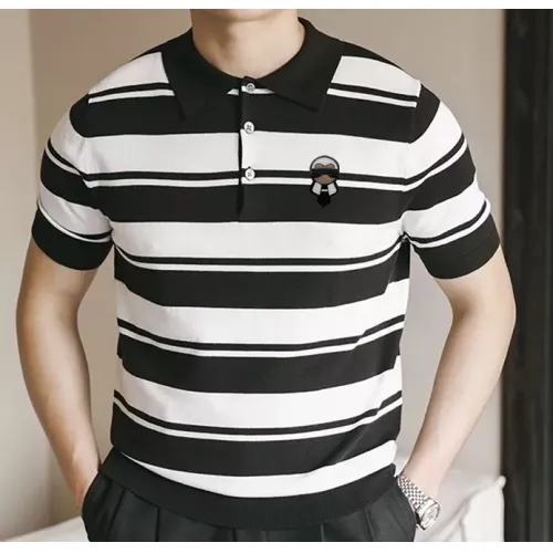 Wholesale Fendi T-Shirts Short Sleeved For Men #1342095 $42.00 USD, Wholesale Quality Replica Fendi T-Shirts