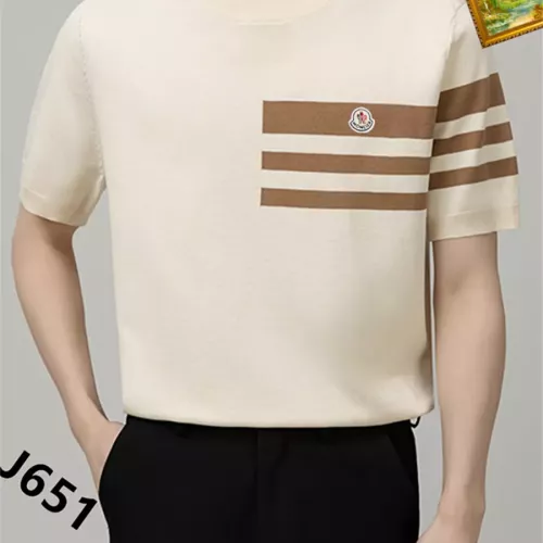 Wholesale Moncler T-Shirts Short Sleeved For Men #1342100 $42.00 USD, Wholesale Quality Replica Moncler T-Shirts