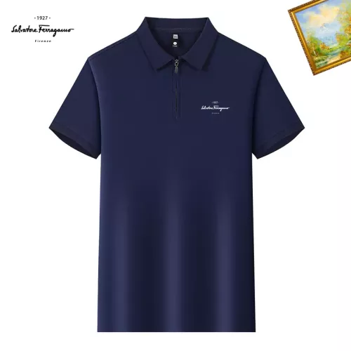 Wholesale Salvatore Ferragamo T-Shirts Short Sleeved For Men #1342126 $34.00 USD, Wholesale Quality Replica Salvatore Ferragamo T-Shirts