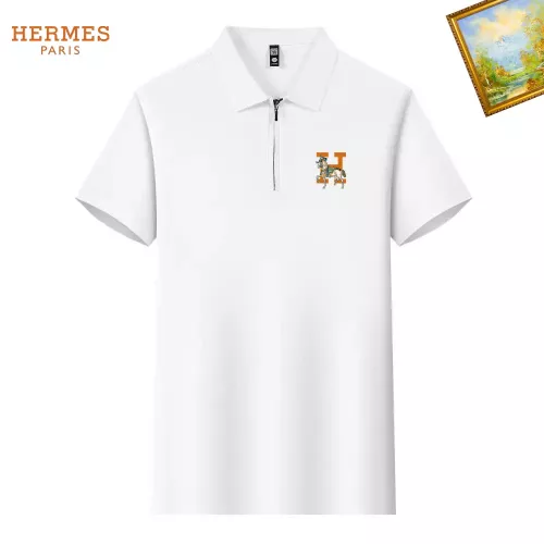Wholesale Hermes T-Shirts Short Sleeved For Men #1342131 $34.00 USD, Wholesale Quality Replica Hermes T-Shirts