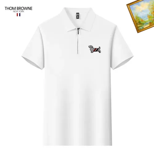 Wholesale Thom Browne TB T-Shirts Short Sleeved For Men #1342165 $34.00 USD, Wholesale Quality Replica Thom Browne TB T-Shirts