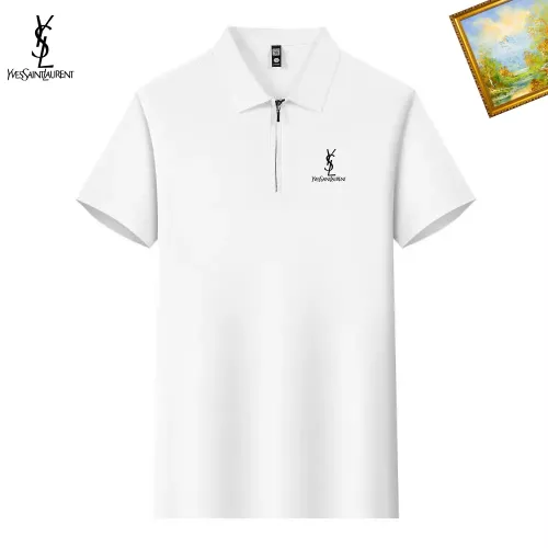 Wholesale Yves Saint Laurent YSL T-shirts Short Sleeved For Men #1342170 $34.00 USD, Wholesale Quality Replica Yves Saint Laurent YSL T-shirts