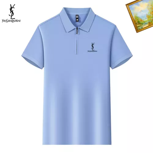 Wholesale Yves Saint Laurent YSL T-shirts Short Sleeved For Men #1342171 $34.00 USD, Wholesale Quality Replica Yves Saint Laurent YSL T-shirts