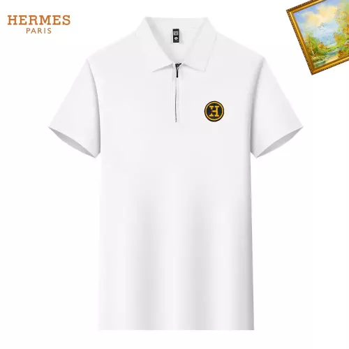 Wholesale Hermes T-Shirts Short Sleeved For Men #1342180 $34.00 USD, Wholesale Quality Replica Hermes T-Shirts