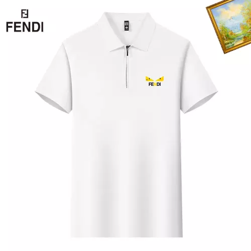 Wholesale Fendi T-Shirts Short Sleeved For Men #1342200 $34.00 USD, Wholesale Quality Replica Fendi T-Shirts