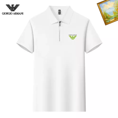 Wholesale Armani T-Shirts Short Sleeved For Men #1342212 $34.00 USD, Wholesale Quality Replica Armani T-Shirts