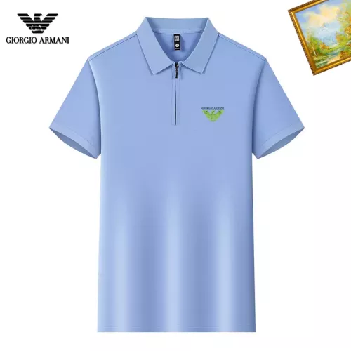 Wholesale Armani T-Shirts Short Sleeved For Men #1342213 $34.00 USD, Wholesale Quality Replica Armani T-Shirts