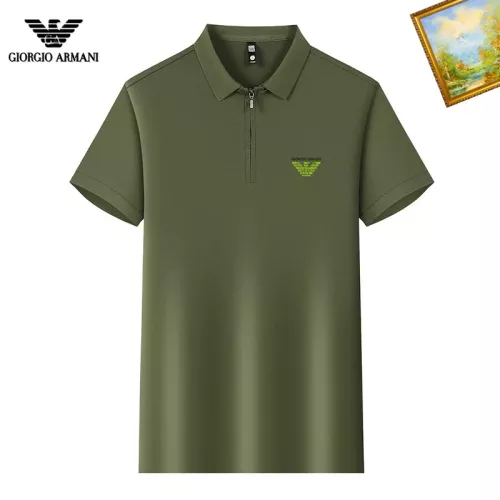 Wholesale Armani T-Shirts Short Sleeved For Men #1342215 $34.00 USD, Wholesale Quality Replica Armani T-Shirts