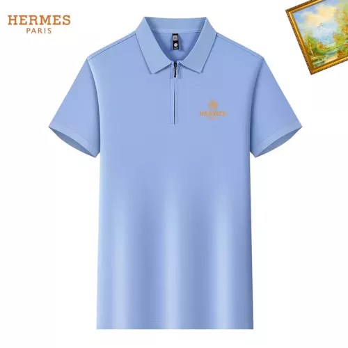 Wholesale Hermes T-Shirts Short Sleeved For Men #1342223 $34.00 USD, Wholesale Quality Replica Hermes T-Shirts