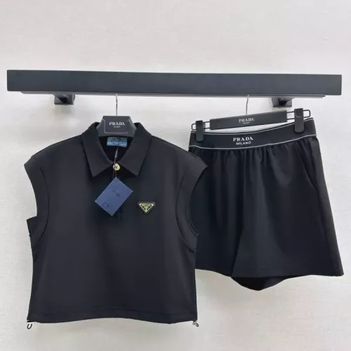 Wholesale Prada Tracksuits Sleeveless For Women #1342252 $125.00 USD, Wholesale Quality Replica Prada Tracksuits