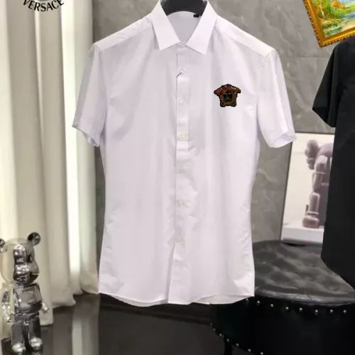 Wholesale Versace Shirts Short Sleeved For Unisex #1342282 $38.00 USD, Wholesale Quality Replica Versace Shirts